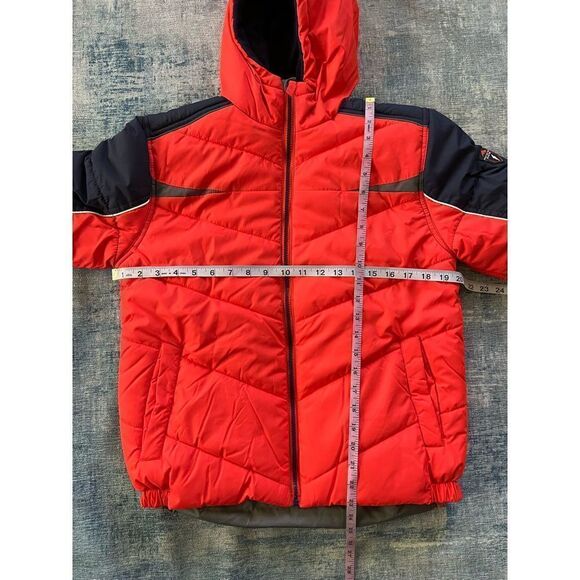 NWT! Protection System Quilted Color Block Hooded Bubble Jacket 14 / 16 - Picture 8 of 8